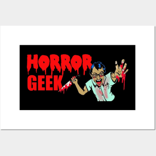 Horror Geek Posters and Art